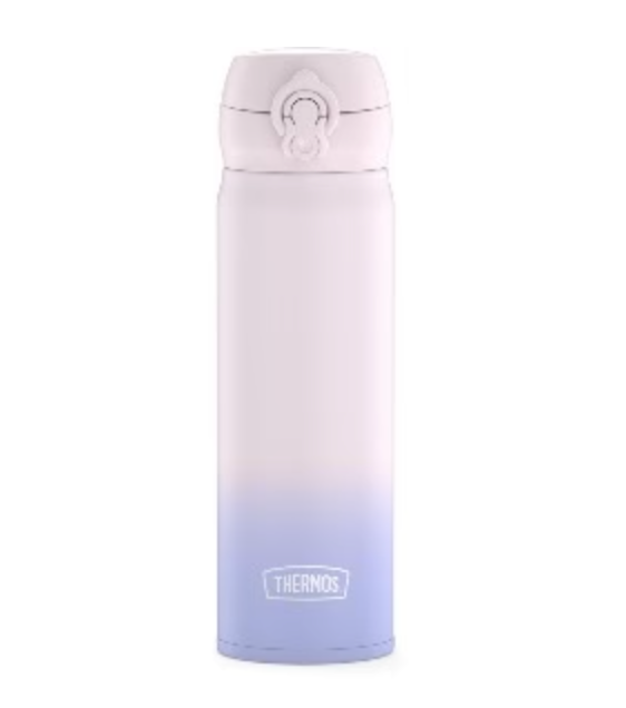 O2COOL Mist N' Sip Water Bottle for Drinking and Misting, Raspberry Ombre - 20 oz