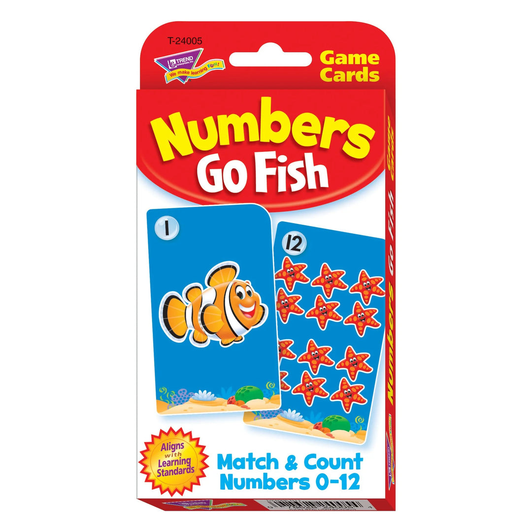 Numbers Go Fish Card Game