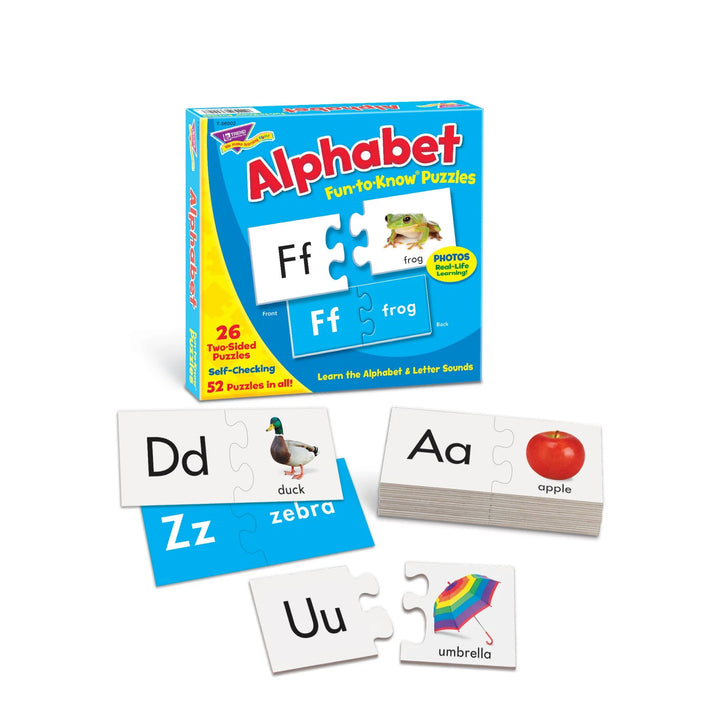 Alphabet Fun-To-Know Puzzles