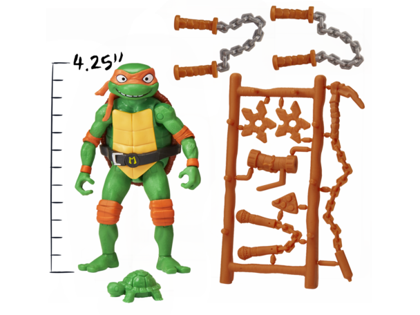 Teenage Mutant Ninja Turtles - Michelangelo (The Entertainer) Basic Figure