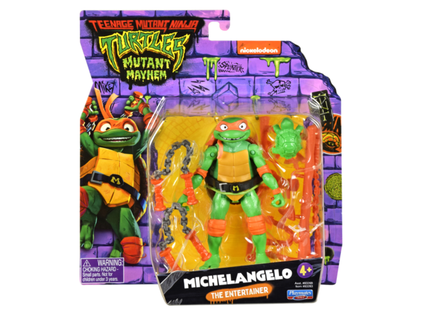 Teenage Mutant Ninja Turtles - Michelangelo (The Entertainer) Basic Figure