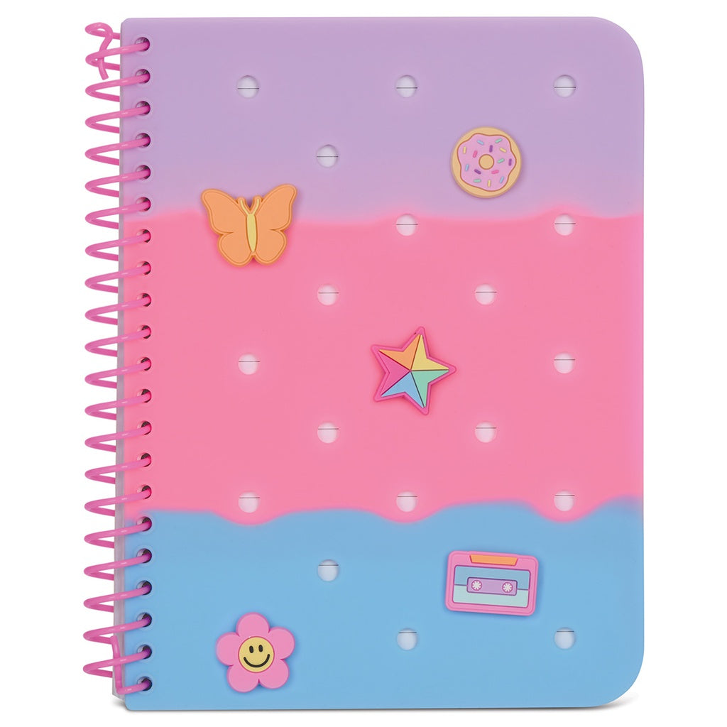 Iscream Tie Dye Charmed Jelly Journal