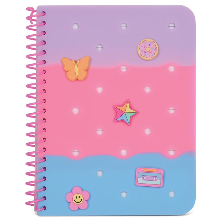 Iscream Tie Dye Charmed Jelly Journal