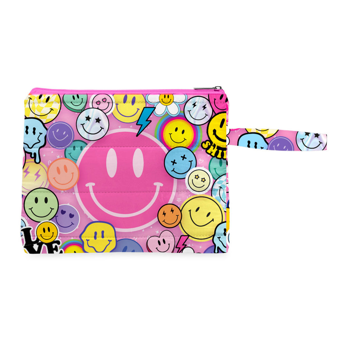 Smile Party Puffer Wet Bag