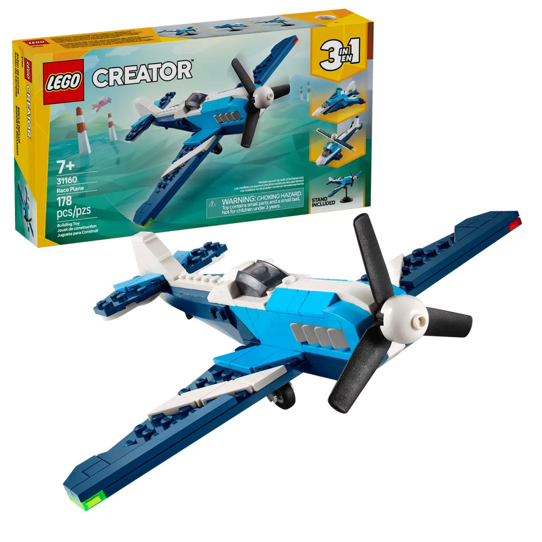 LEGO® Creator 3 in 1 Aircraft: Race Plane