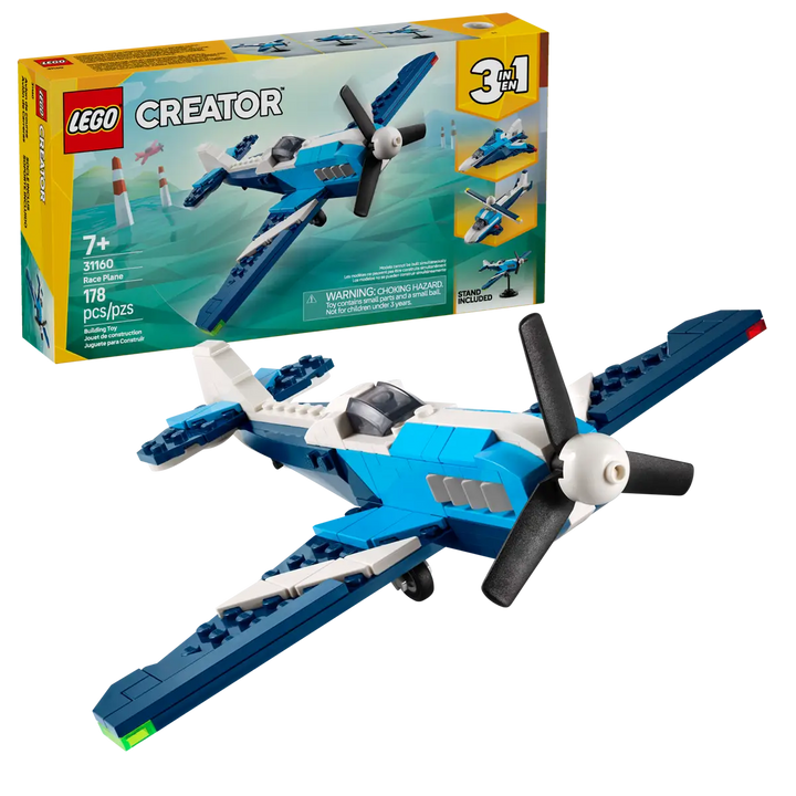 LEGO® Creator 3 in 1 Aircraft: Race Plane