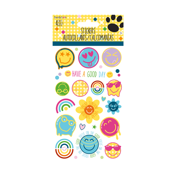 Feel Good Smiley Face Stickers