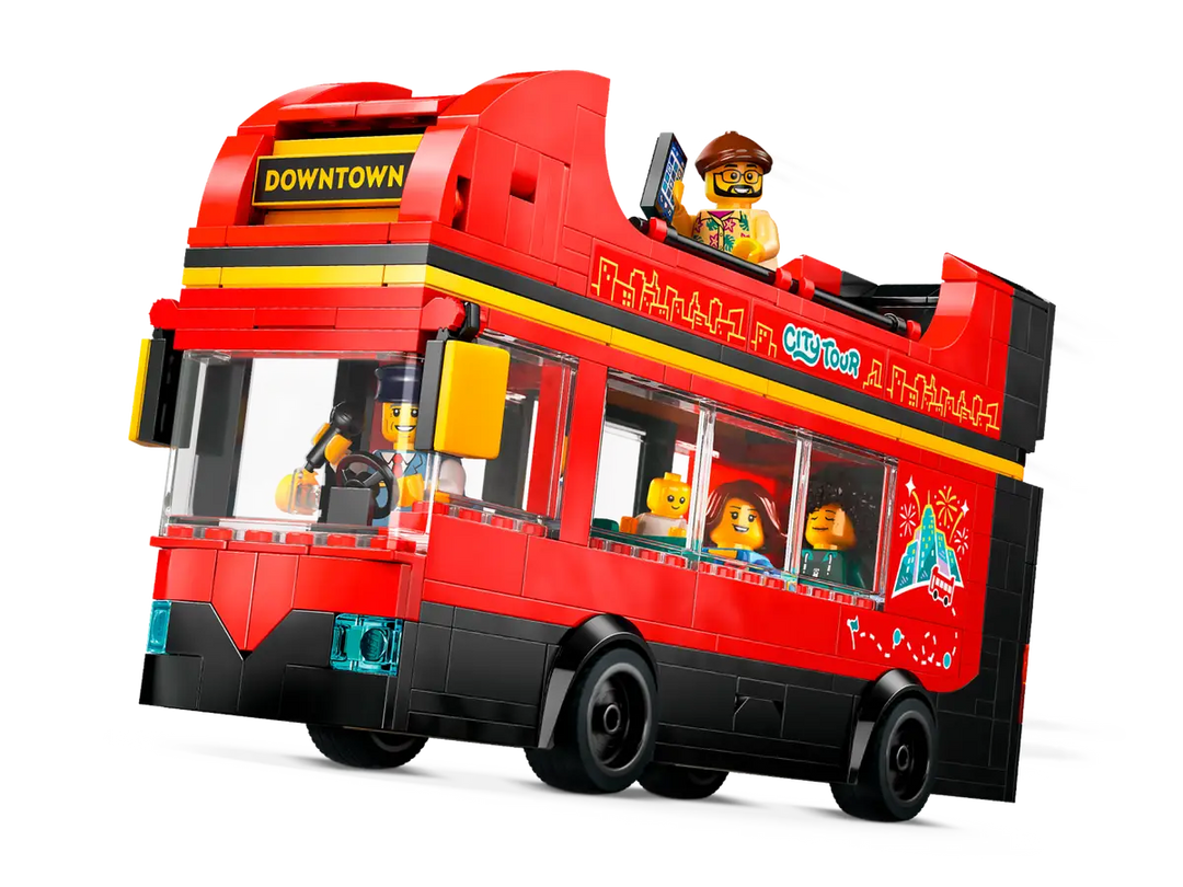 Lego® City Red Double-Decker Sightseeing Bus