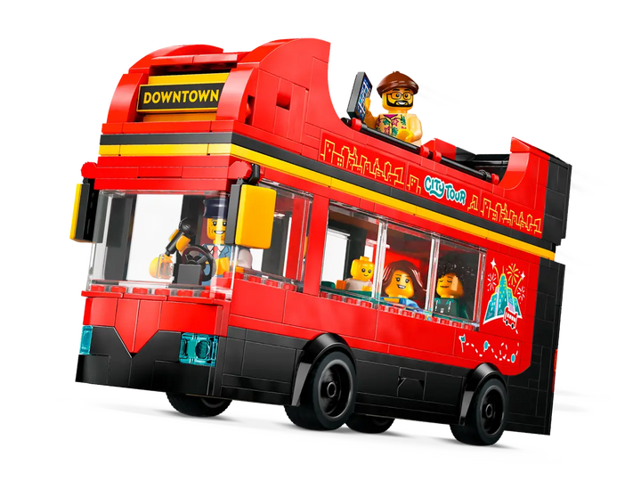 Lego® City Red Double-Decker Sightseeing Bus