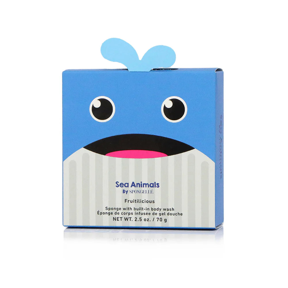 Spongelle® Sponge Sea Animals-Walter Whale