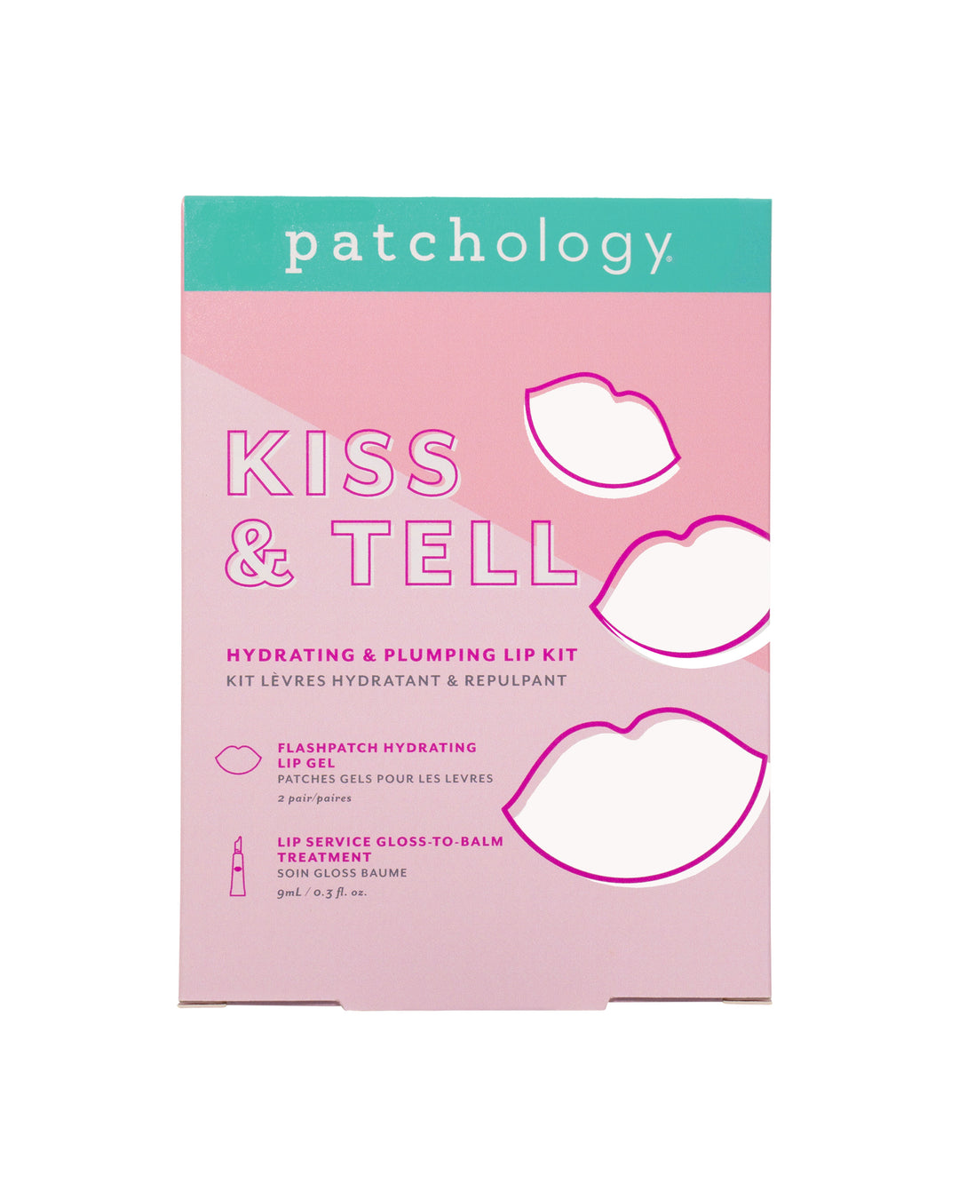 Patchology Kiss & Tell Hydating & Plumping Lip Kit