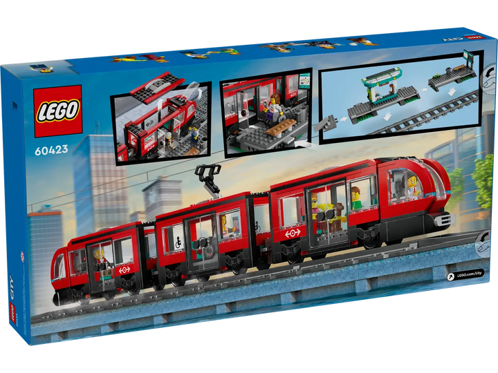 Lego® City Downtown Streetcar and Station