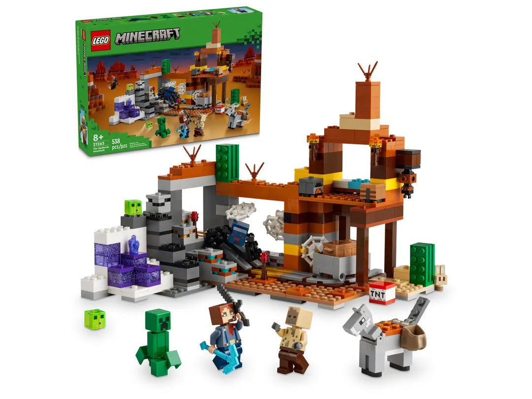 Lego® Minecraft® The Badlands Mineshaft