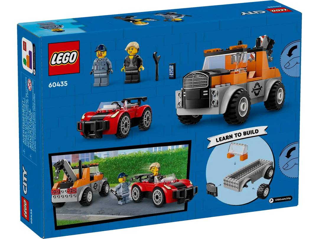 Lego® City Tow Truck and Sports Car Repair