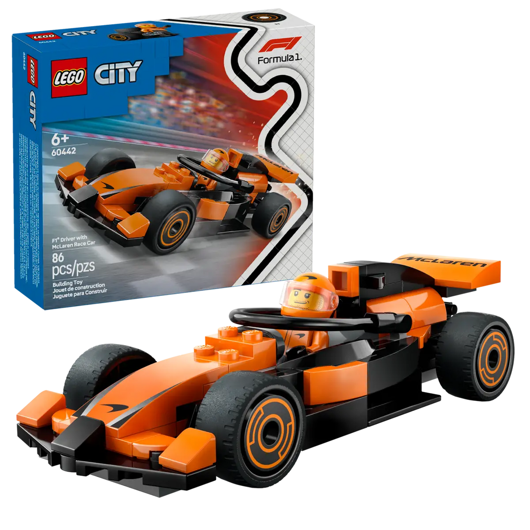 LEGO® City F1® Driver with McLaren Race Car