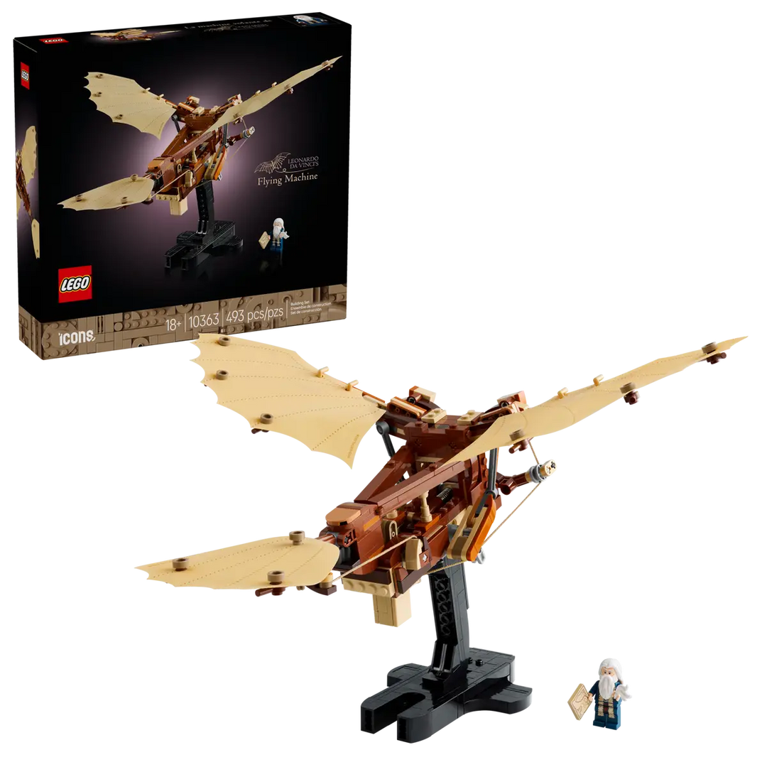 Lego® Icons Leonardo da Vinci's Flying Machine