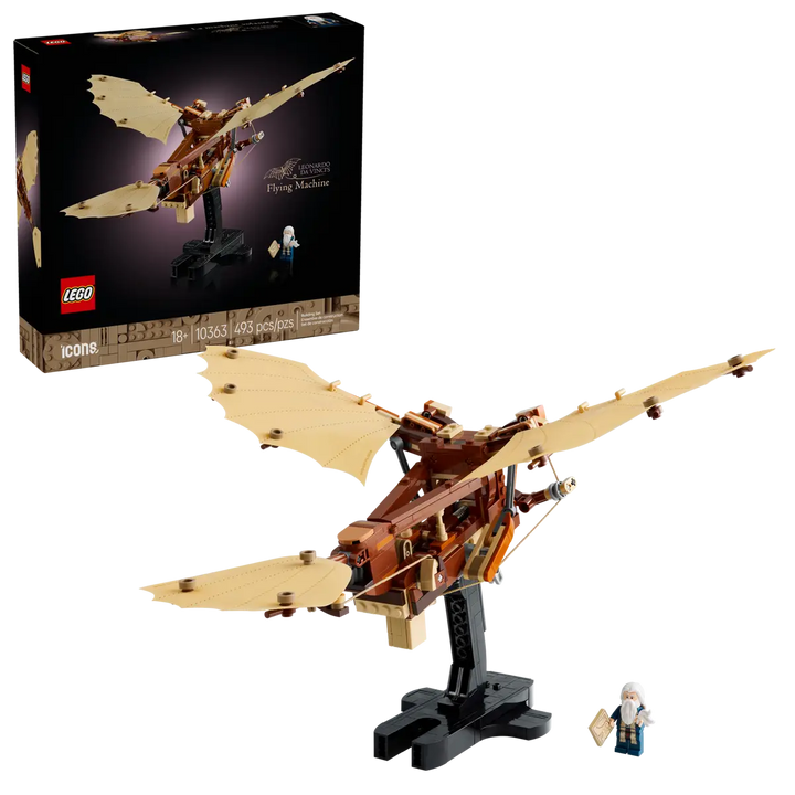 Lego® Icons Leonardo da Vinci's Flying Machine