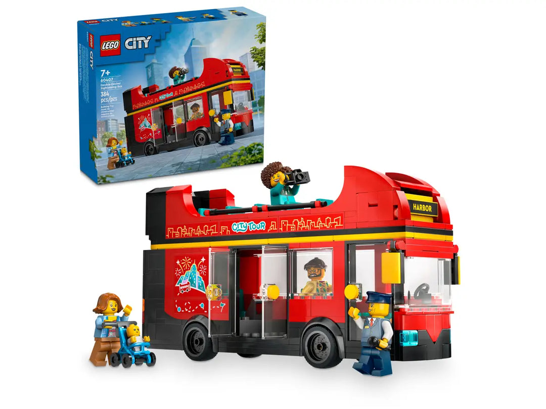 Lego® City Red Double-Decker Sightseeing Bus