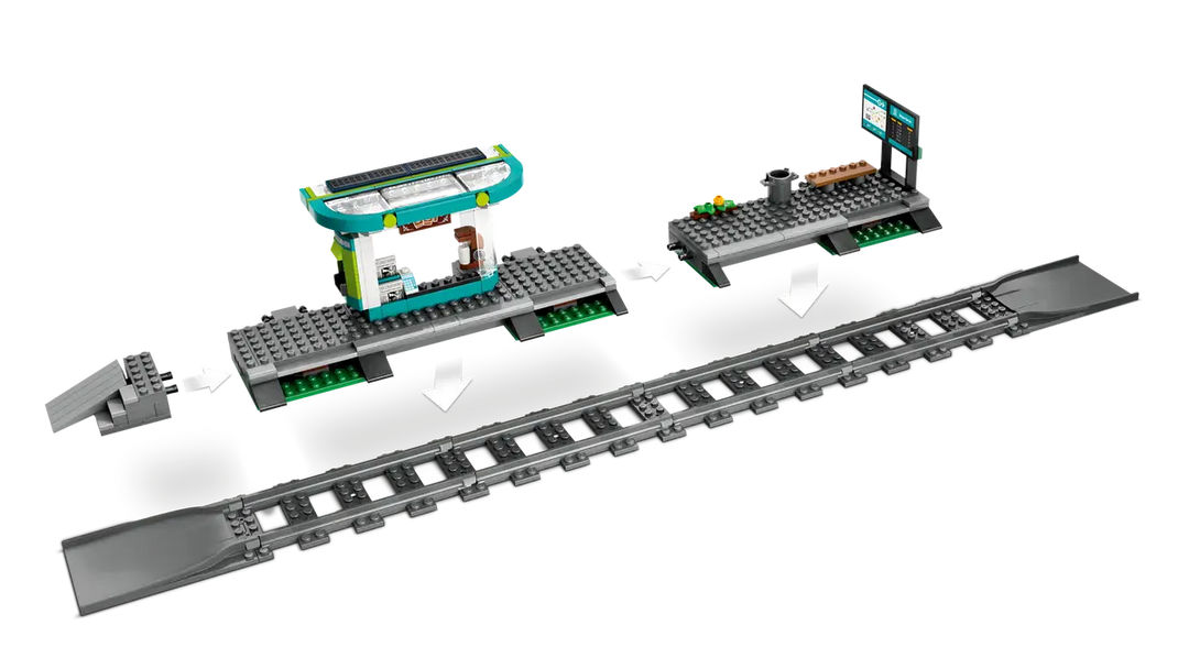 Lego® City Downtown Streetcar and Station