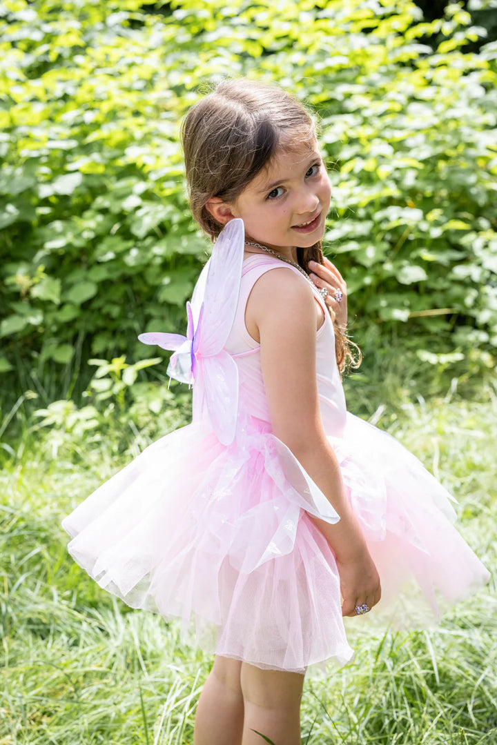 Flutter Butterfly Skirt & Wings Pink Size 4-6