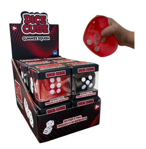 Gummee Squish Dice Cube