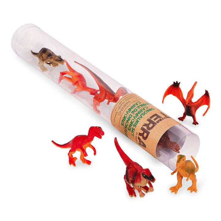 Terra -  Tube 8 piece Dinosaurs Set, Carnivores