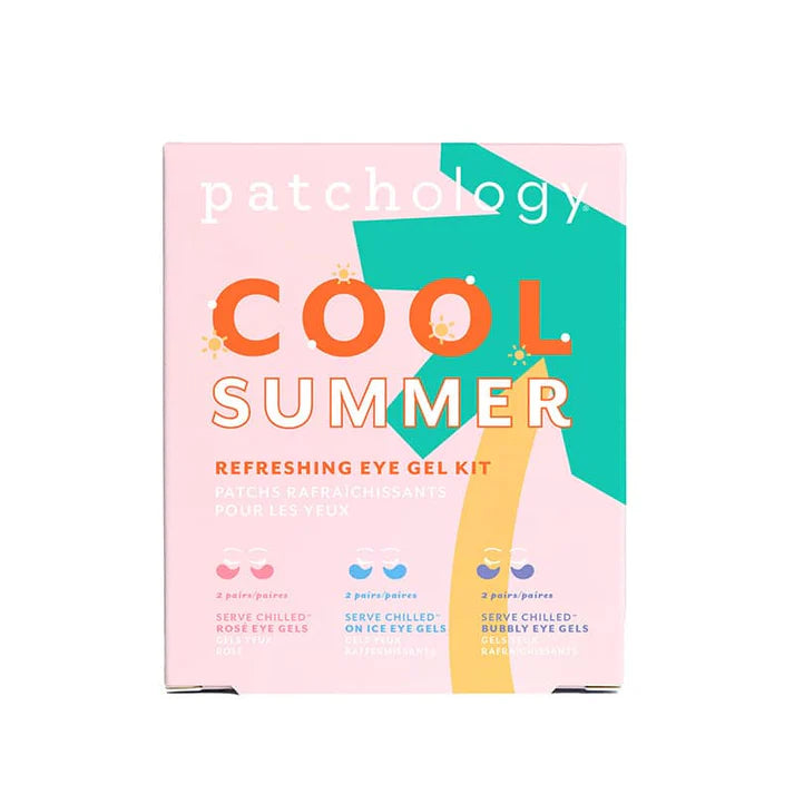 Patchology Cool Summer Refreshing Eye Gel Kit 6 Pk