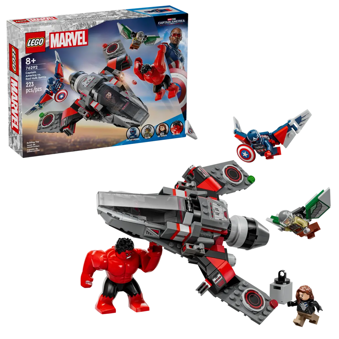 LEGO®  Captain America vs. Red Hulk Battle