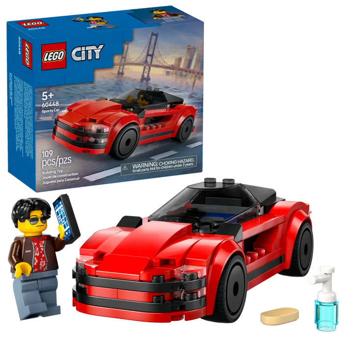 LEGO® City Red Sports Car