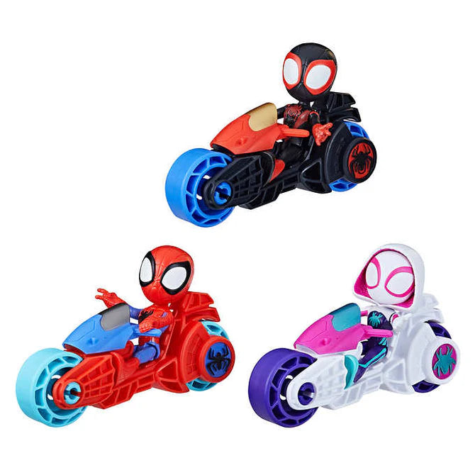 Spidey and His Amazing Friends Motorcycle Assorted