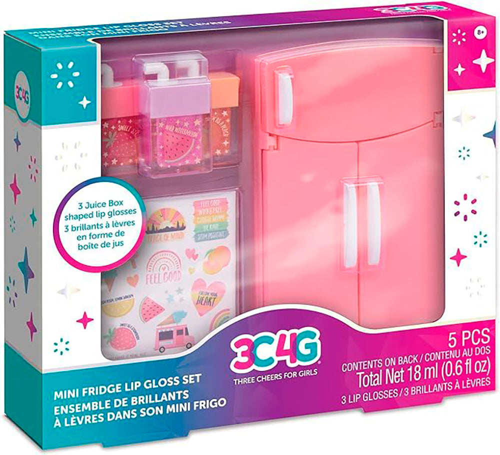 3C4G - Adventure Fun Mini Fridge Lip Gloss Set