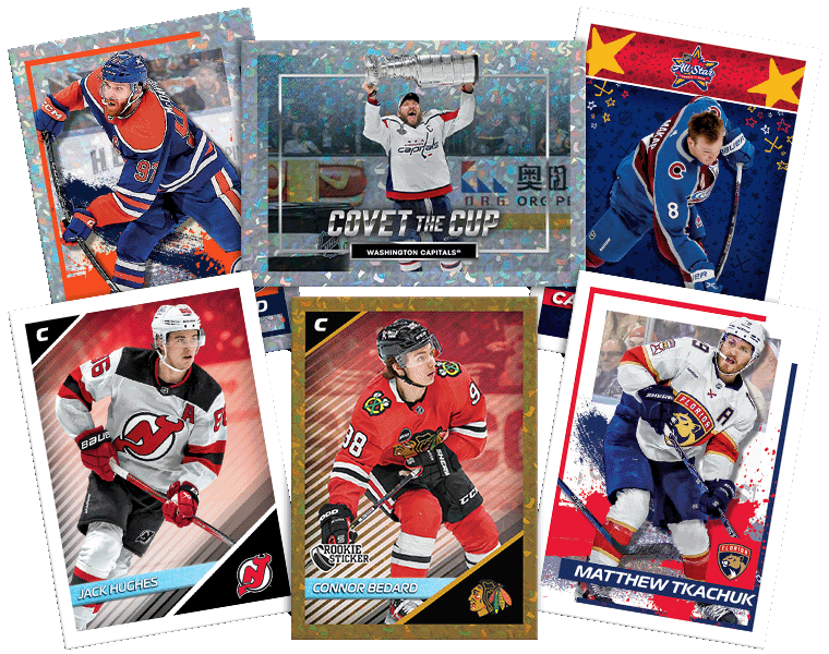 2025 Topps NHL Sticker Packs