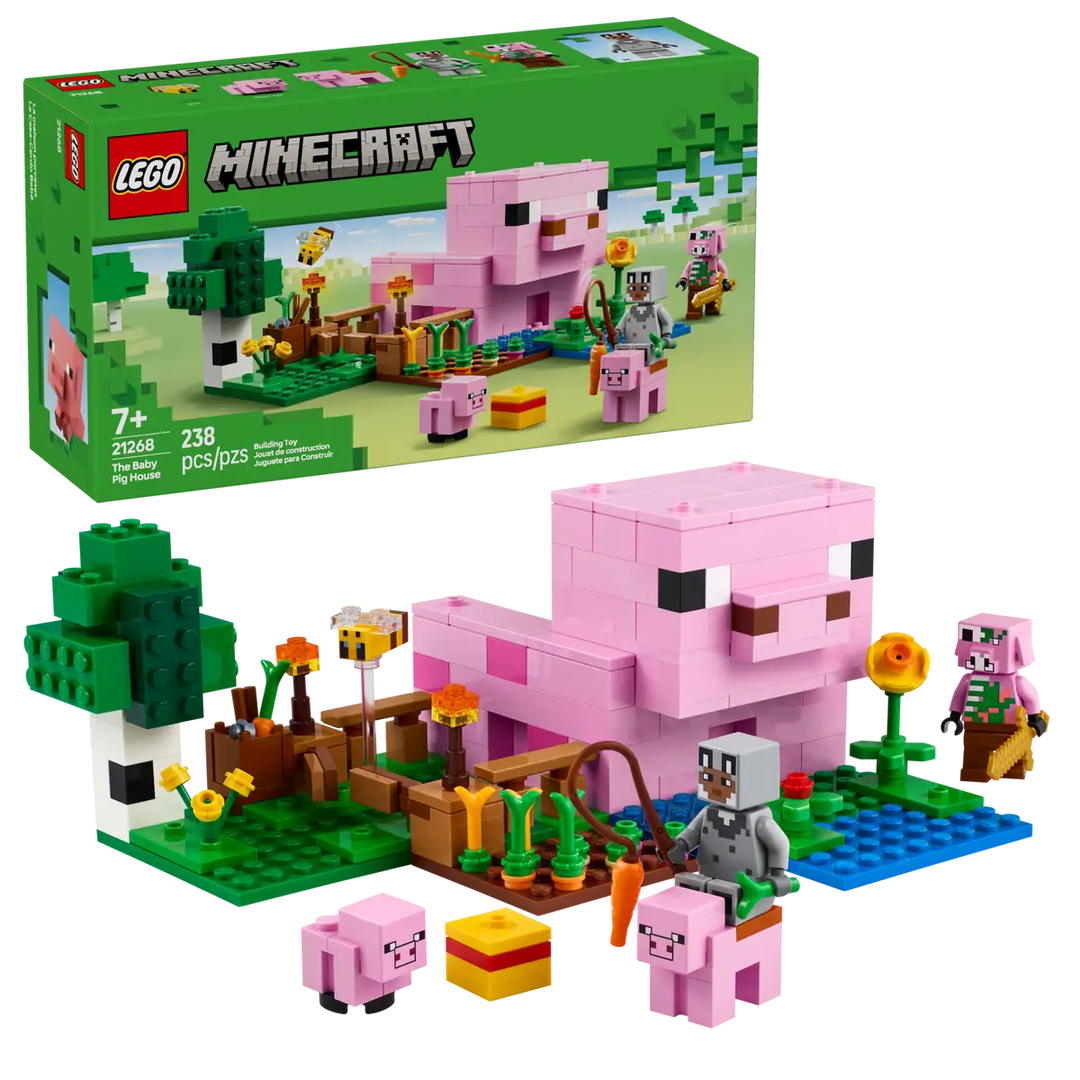 LEGO® Minecraft® The Baby Pig House