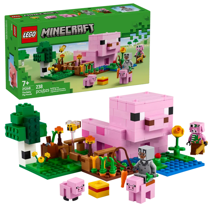 LEGO® Minecraft® The Baby Pig House