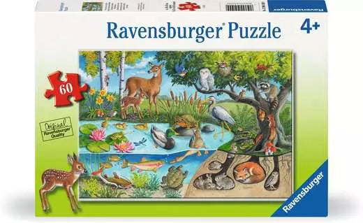 Ravensburger Animals Above & Below 60 Piece Puzzles