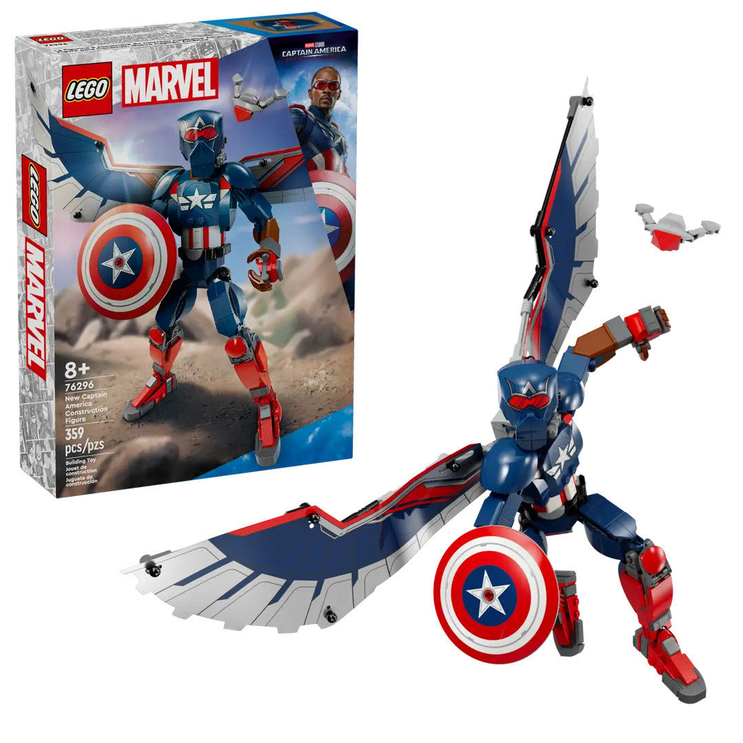 Lego Marvel New Captain America Construction Figure