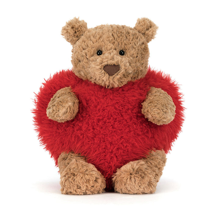 Jellycat Bartholomew Bear 'Heartthrob'- LIMIT 1 PER CUSTOMER