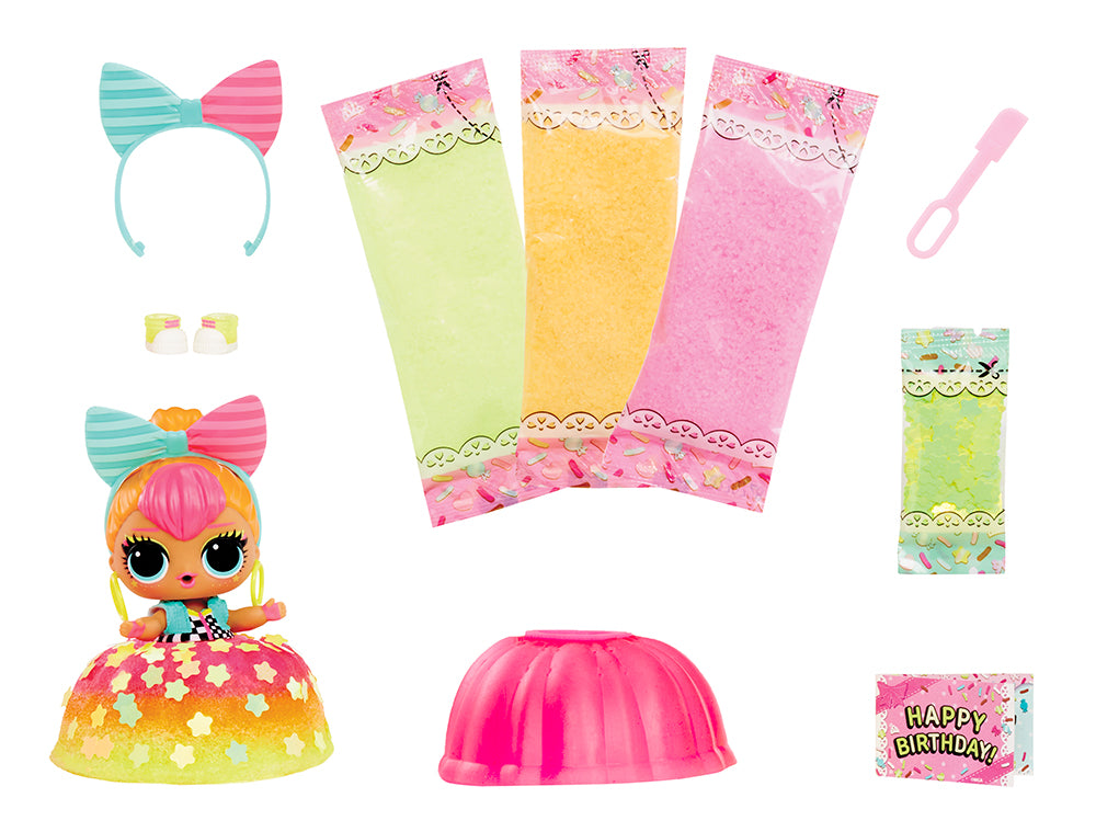 LOL Surprise Mix & Make Birthday Cake™  Toddler Doll Assorted