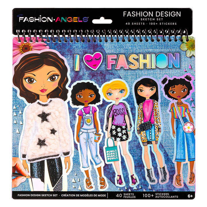 Fashion Angels- Fashion Model Creation Sketchbook - I Love Fashion