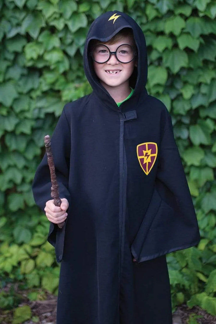 Wizard Cloak & Glasses Size 5-6