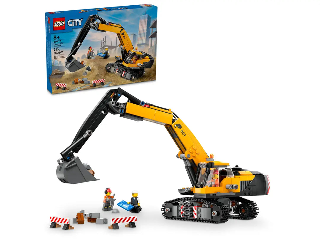 Lego City Yellow Construction Excavator Toytown Toytown Toronto