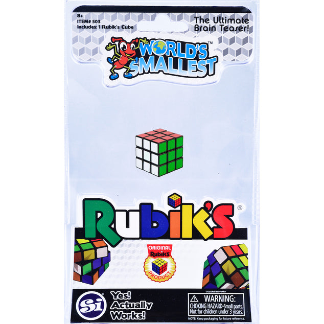 World's Smallest Rubik's Cube