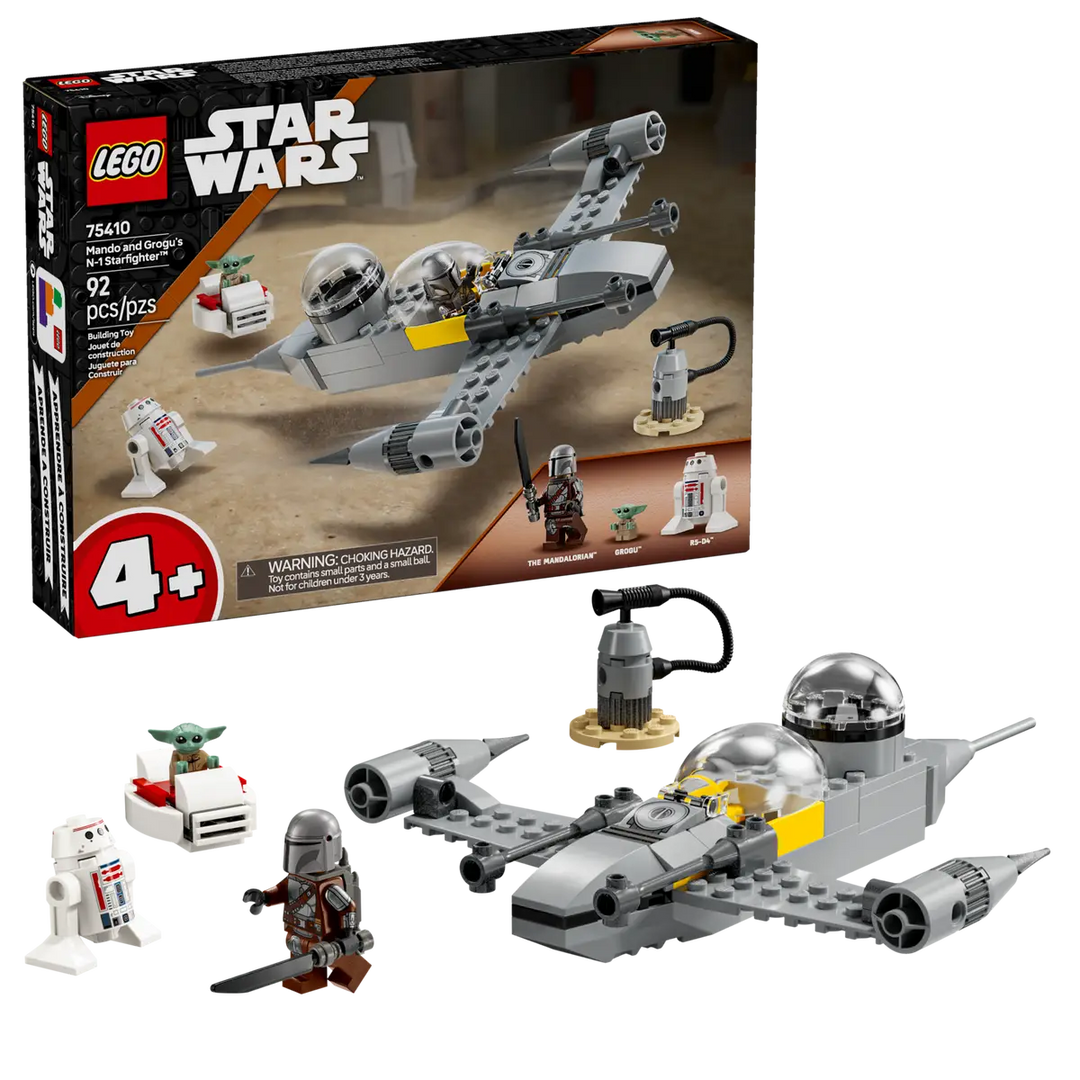 LEGO® Star Wars™ Mando and Grogu's N-1 Starfighter™