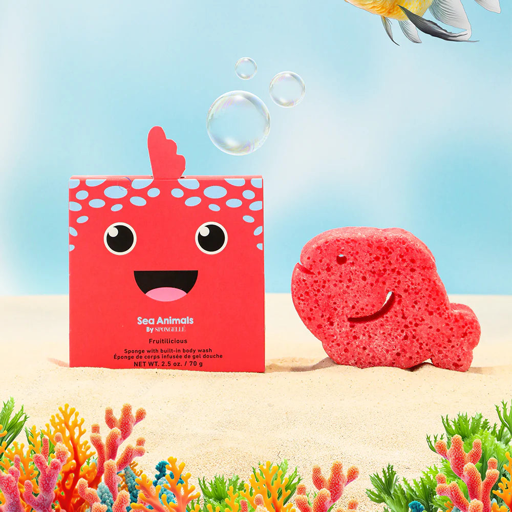 Spongelle® Sponge Sea Animals-Fiona Fish