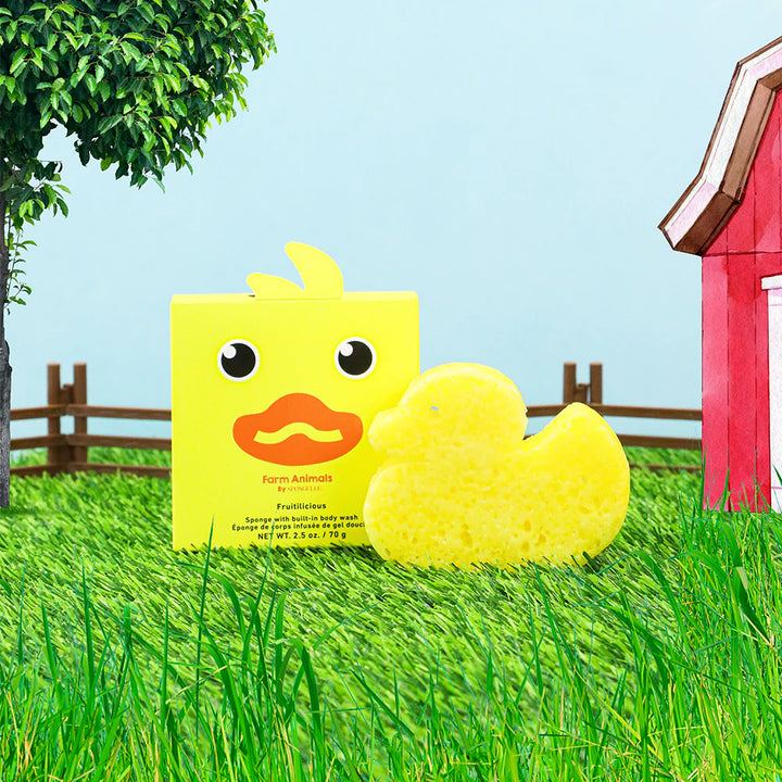 Spongelle® Sponge Farm Animals-Danny Duck