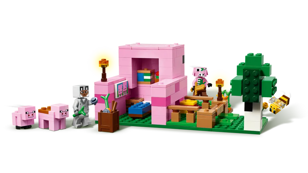 LEGO® Minecraft® The Baby Pig House