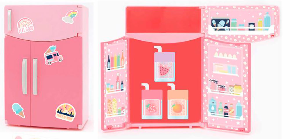 3C4G - Adventure Fun Mini Fridge Lip Gloss Set