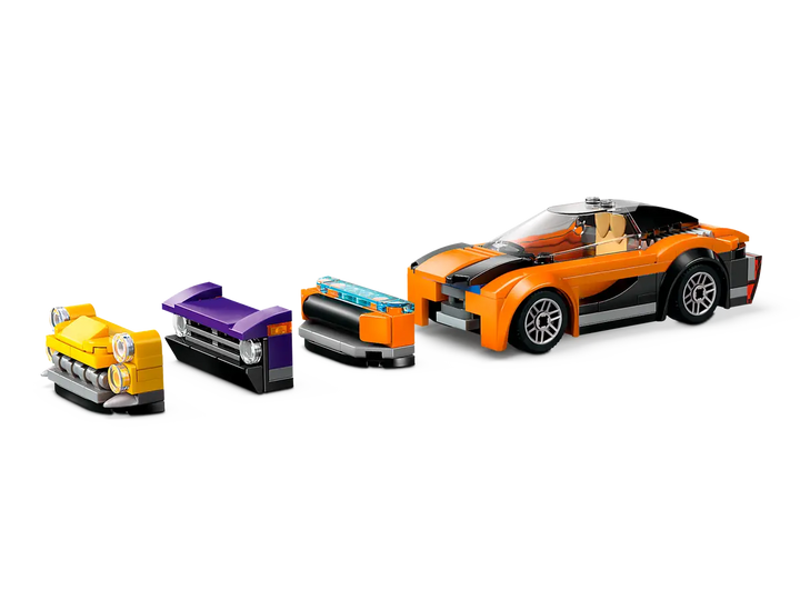 Lego® City Car Transporter Truck with Sports Cars