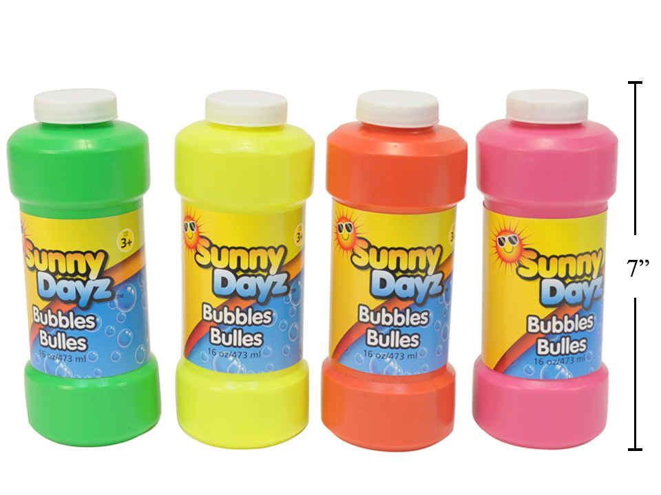 Sunny Dayz 16oz Neon Coloured Bottles with Wand