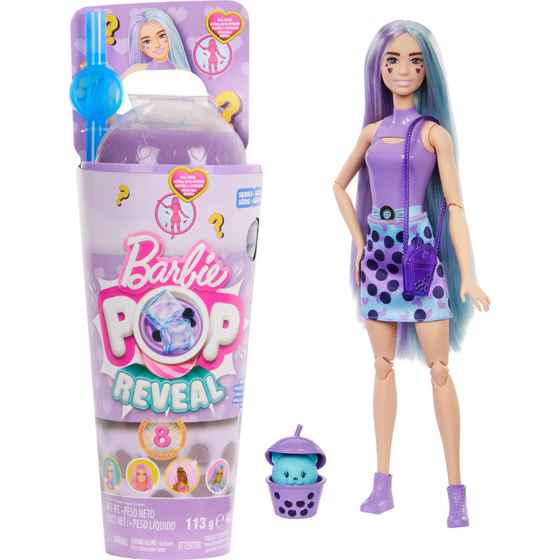 Barbie Pop Reveal - Boba Series (Purple)